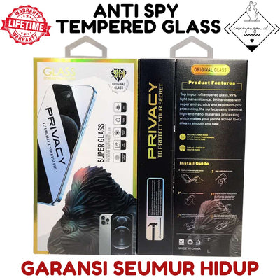 Anti Spy Tempered Glass