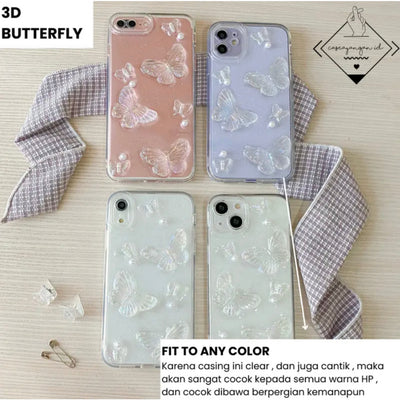 3D BUTTERFLY CASE