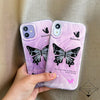 Purple Butterfly Case