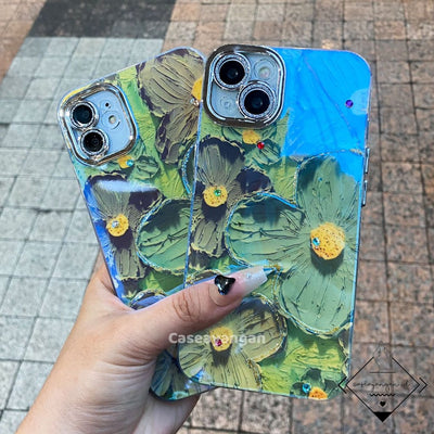 Olive Floral Case