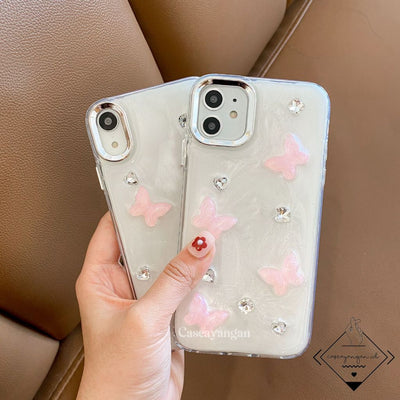 Pink Butterfly Case